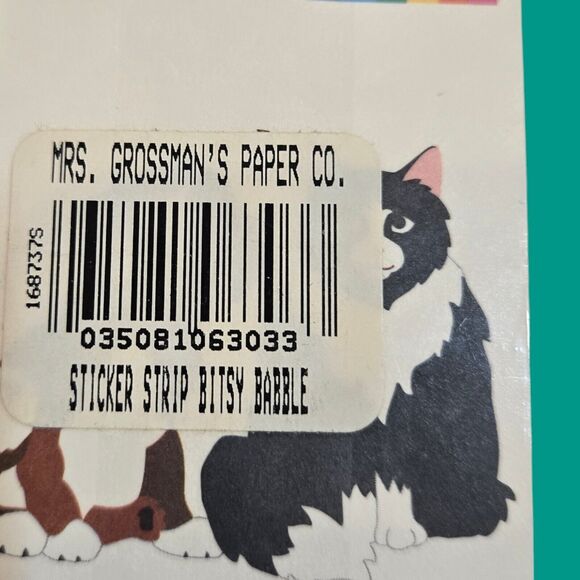 Valentine VTG Sticker Bundle Hallmark Mrs. Grossman's Candy Hearts Cupid Bears - Picture 4 of 15